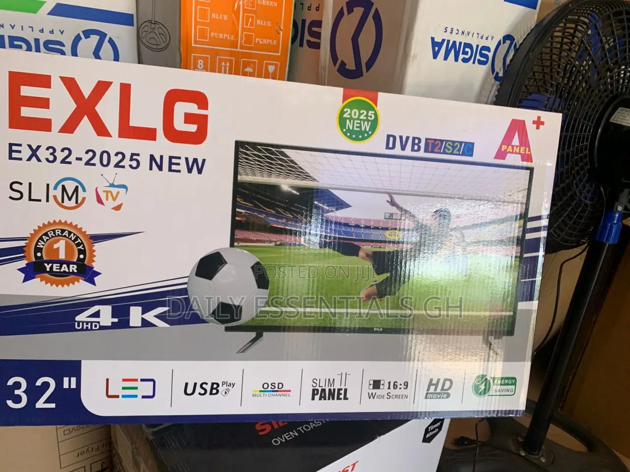Exlg Ex32-2025 - 32inches” Led Tv – Hd, Wide Screen