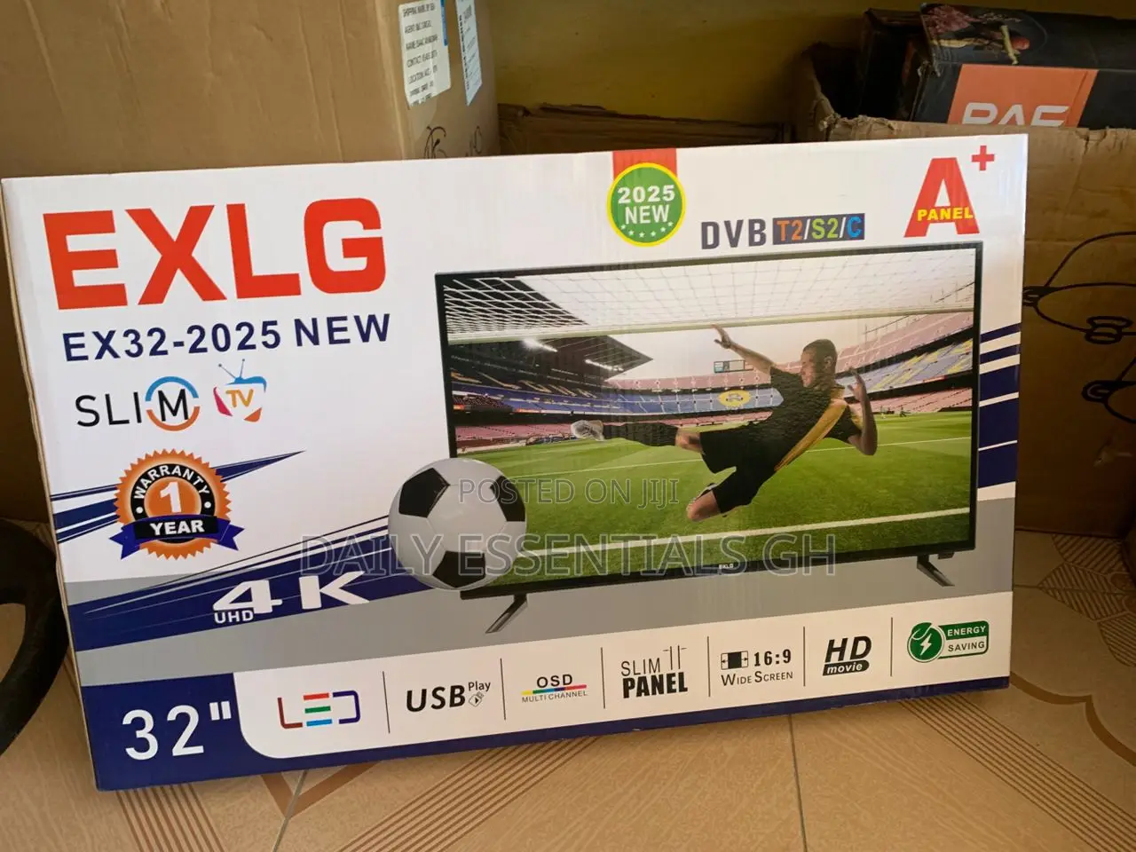 Exlg Ex32-2025 - 32inches” Led Tv – Hd, Wide Screen