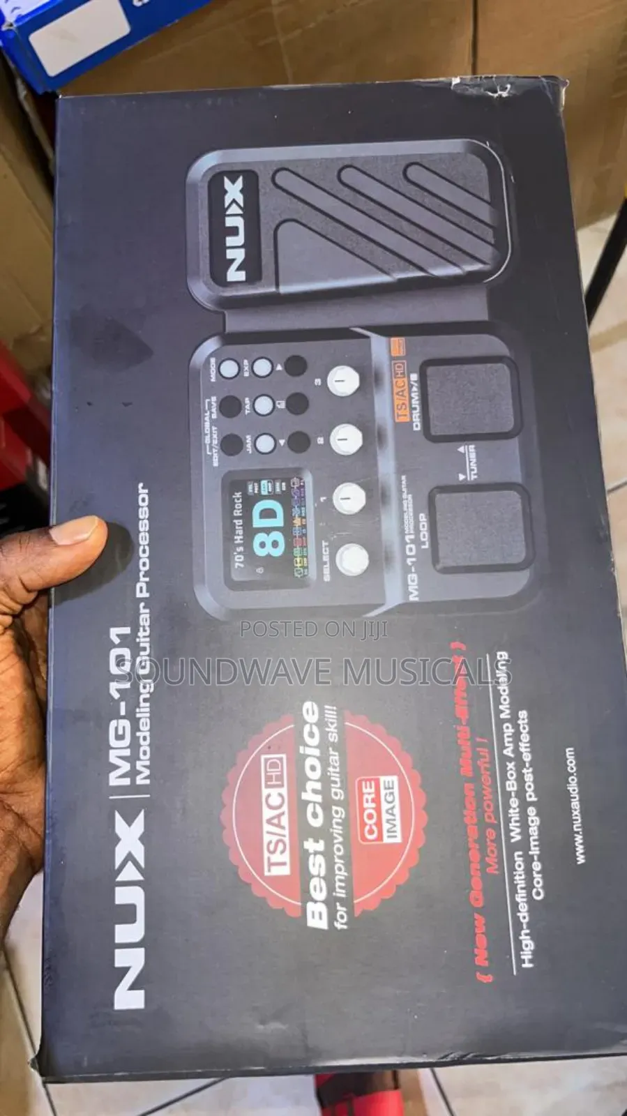 Mg -101 Modeling Guitar Processor