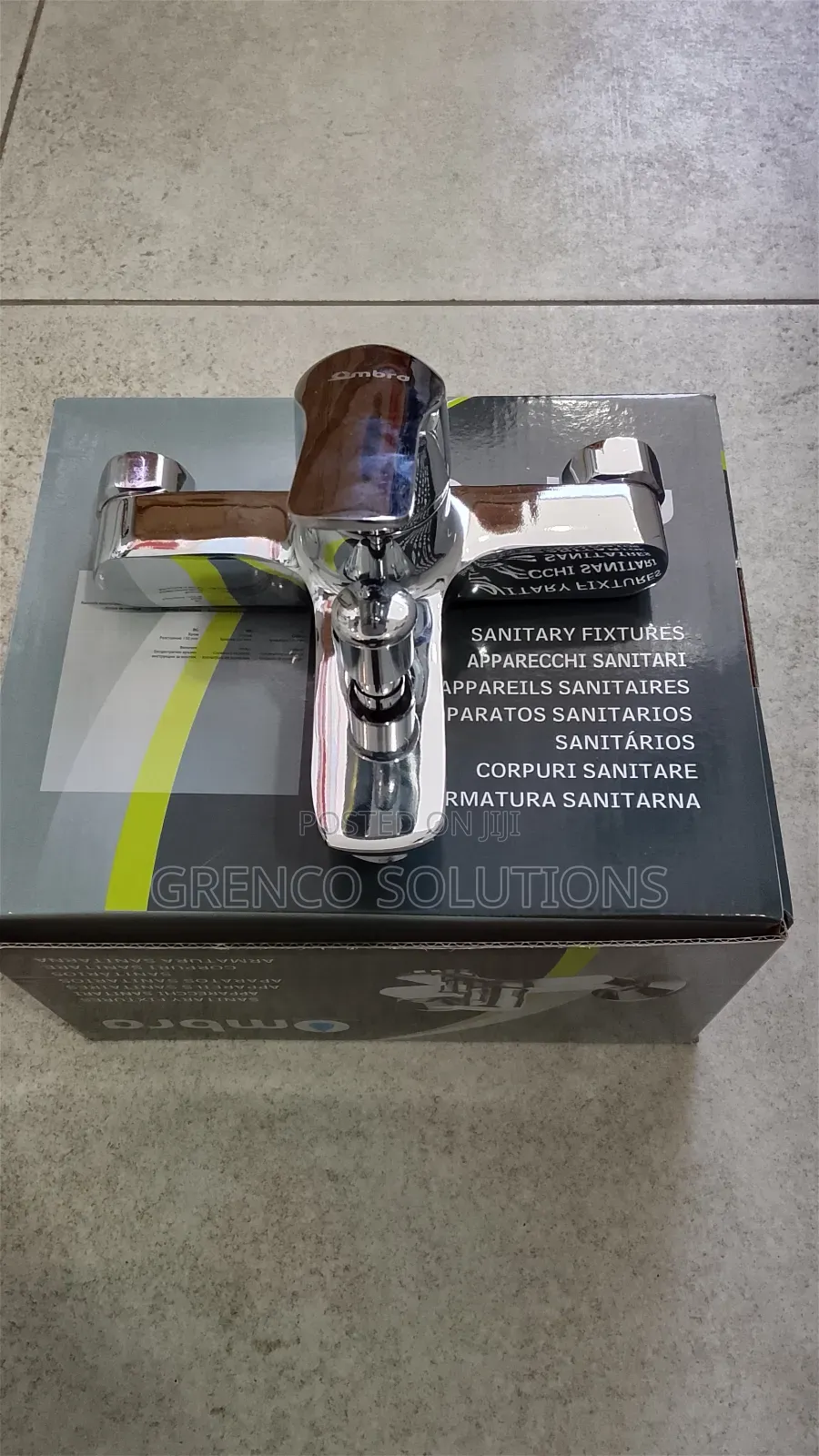 Chrome Telephone Shower