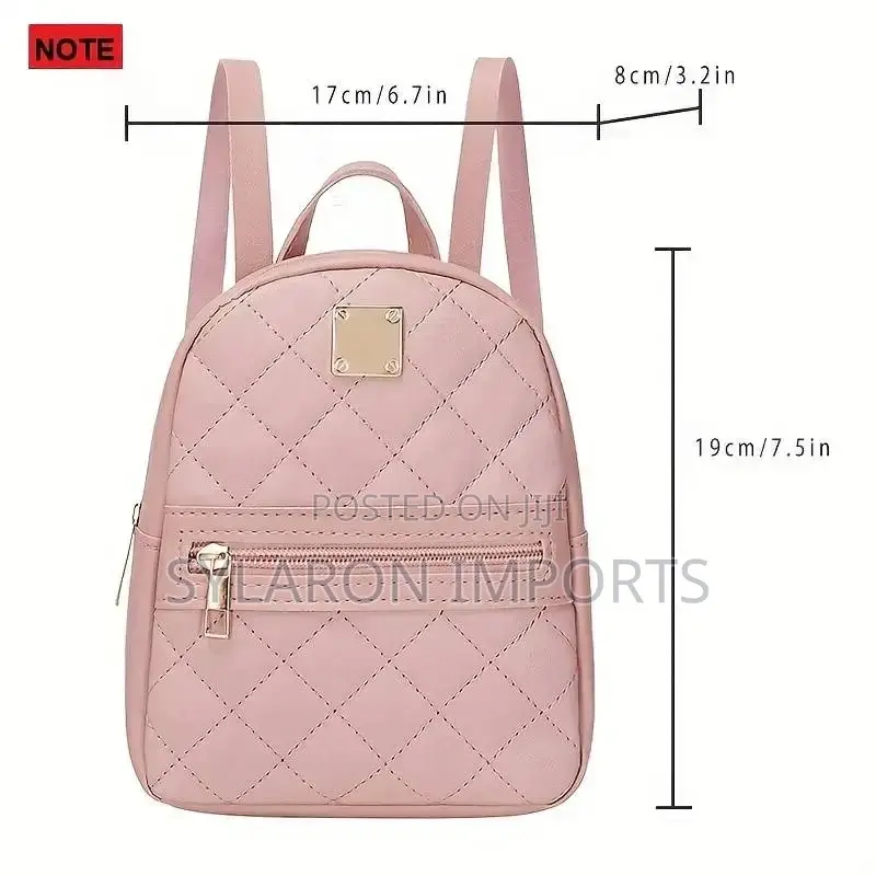 Elegant Quilted Mini Backpack
