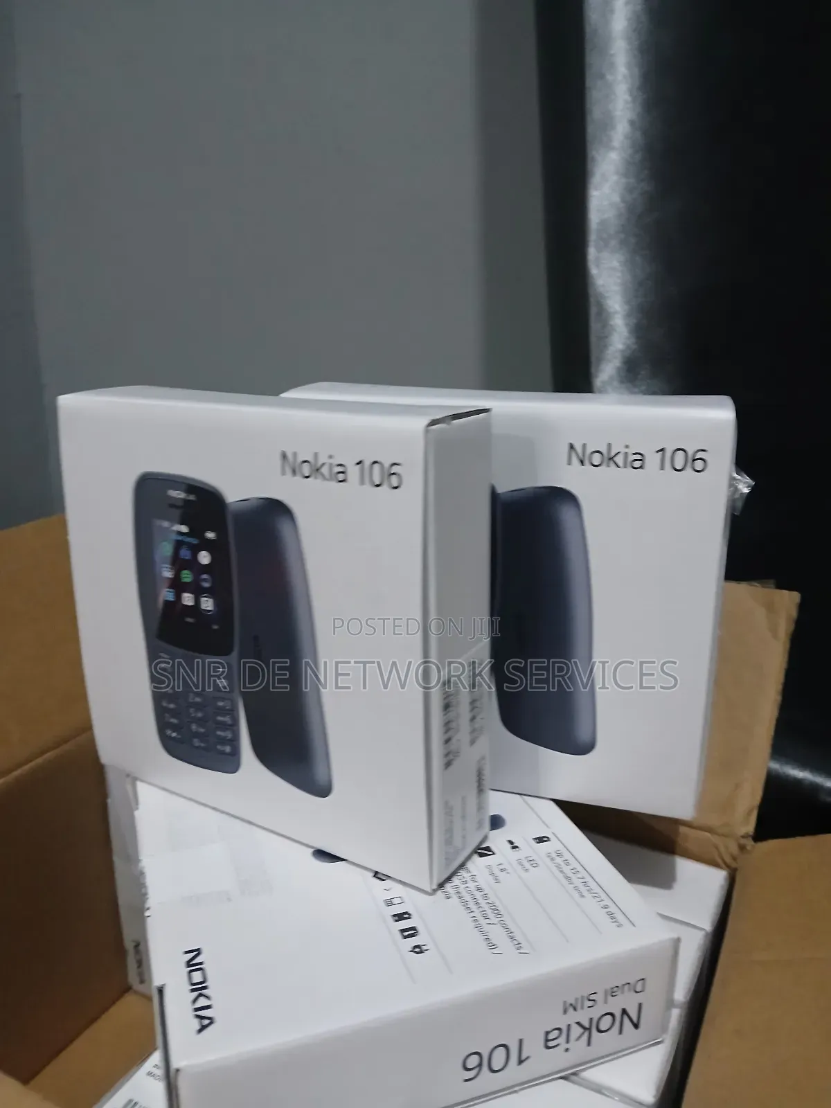 New Nokia 106 Black