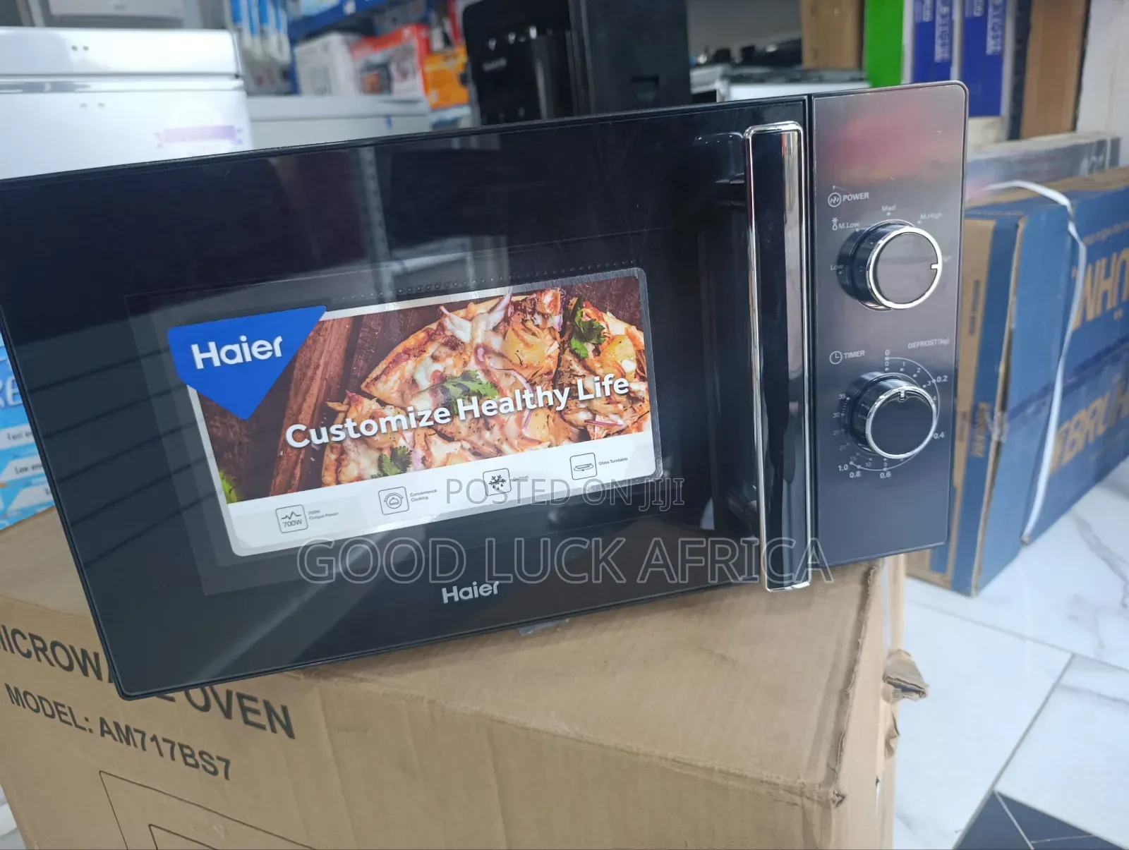 Haier 20l Microwave Hmw20dbm Black Mirror