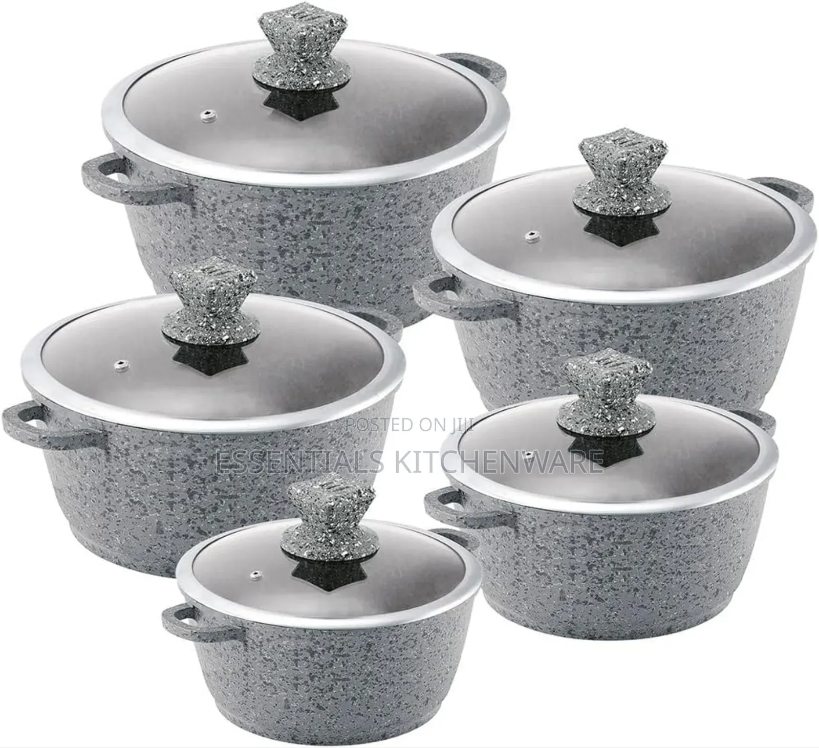 Sq Professional Nessa 5pcs Cookware Set