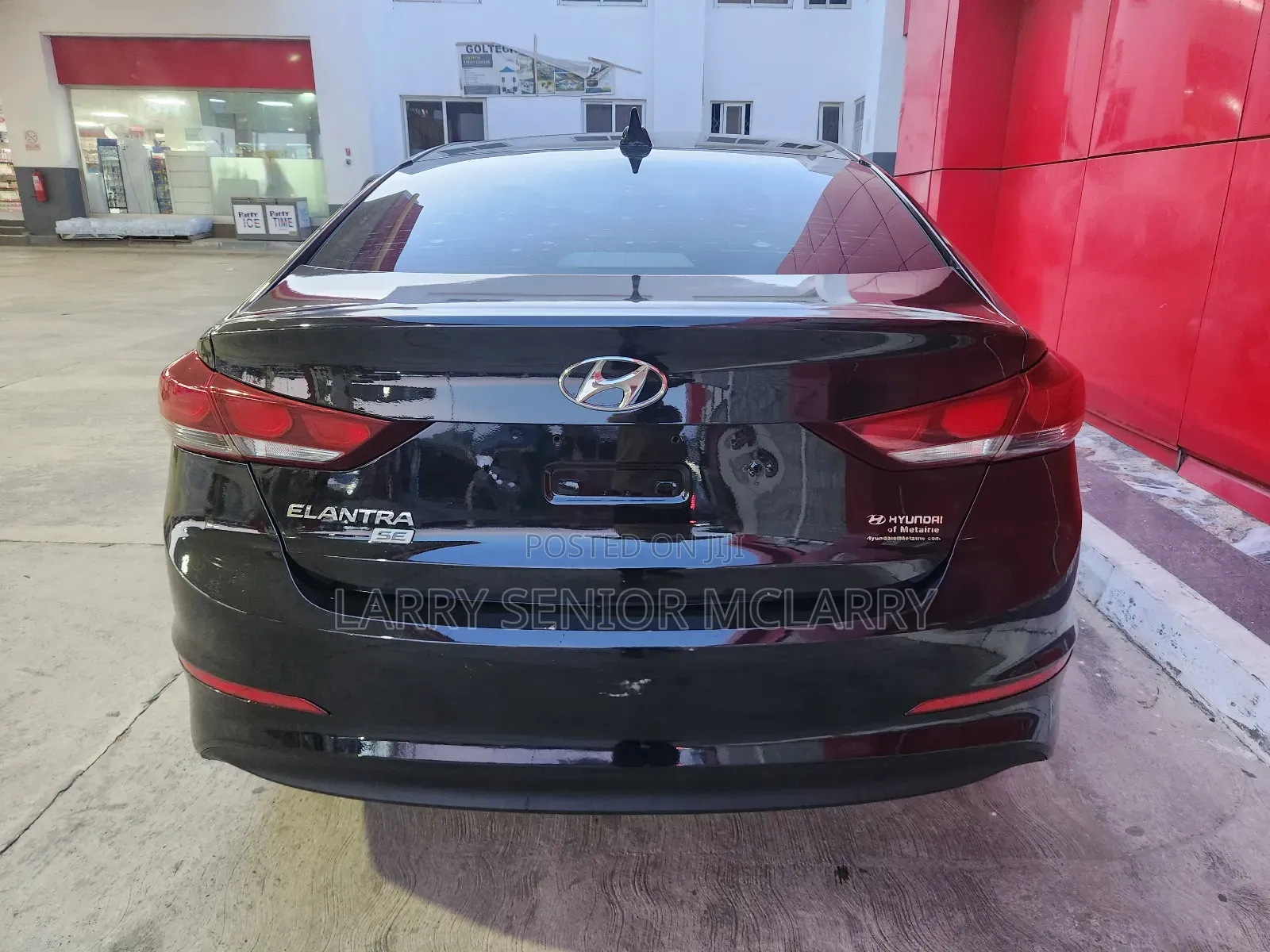 Hyundai Elantra ECO Sedan FWD (1.4L 4cyl 7A) 2017 Black