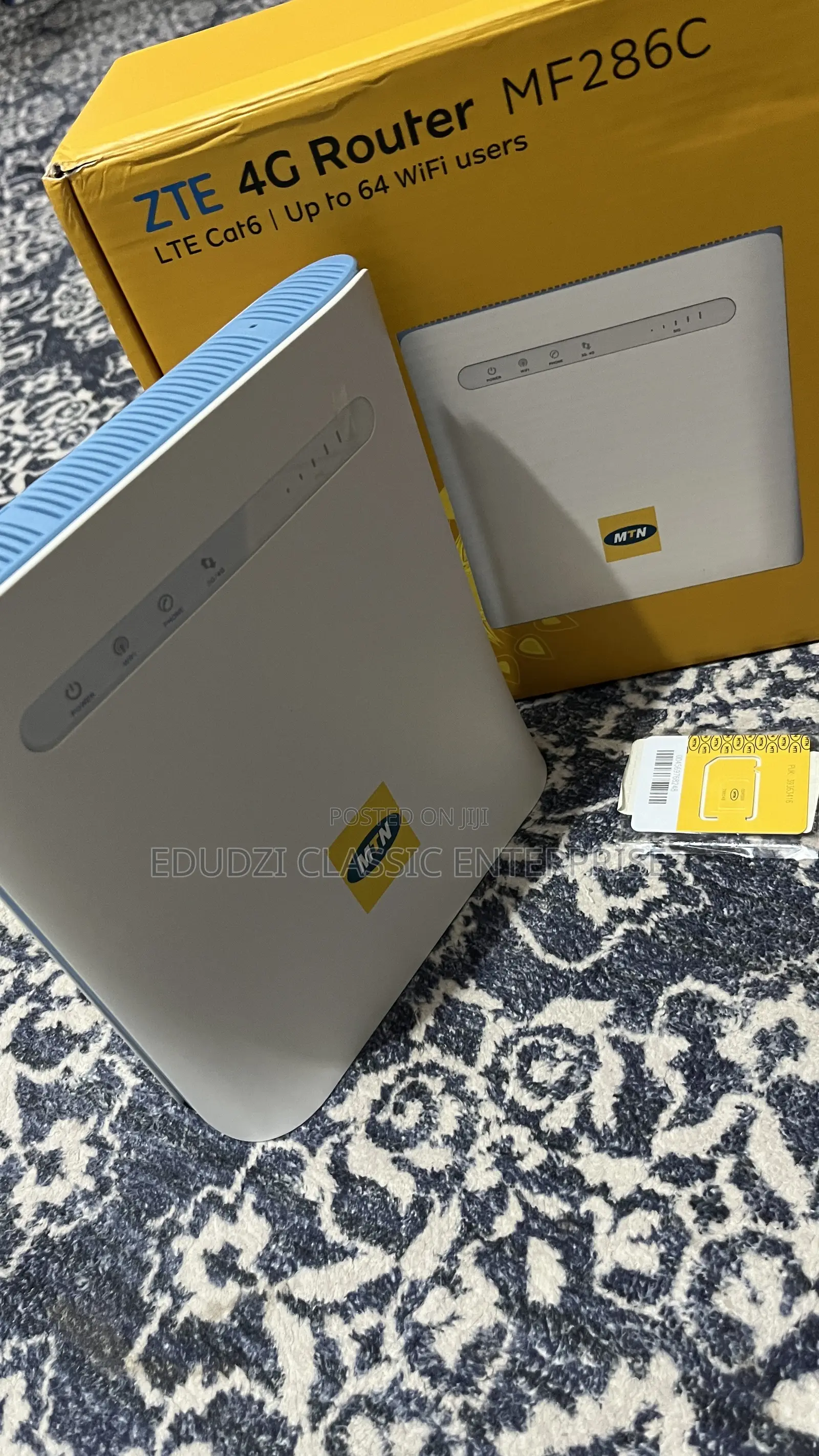 MTN Tubonet + Data Sim Yellow Biz 54,’