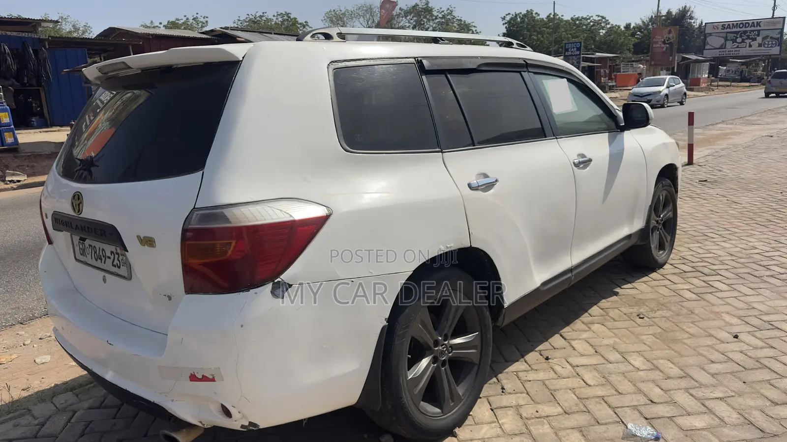 Toyota Highlander Limited 2011 White