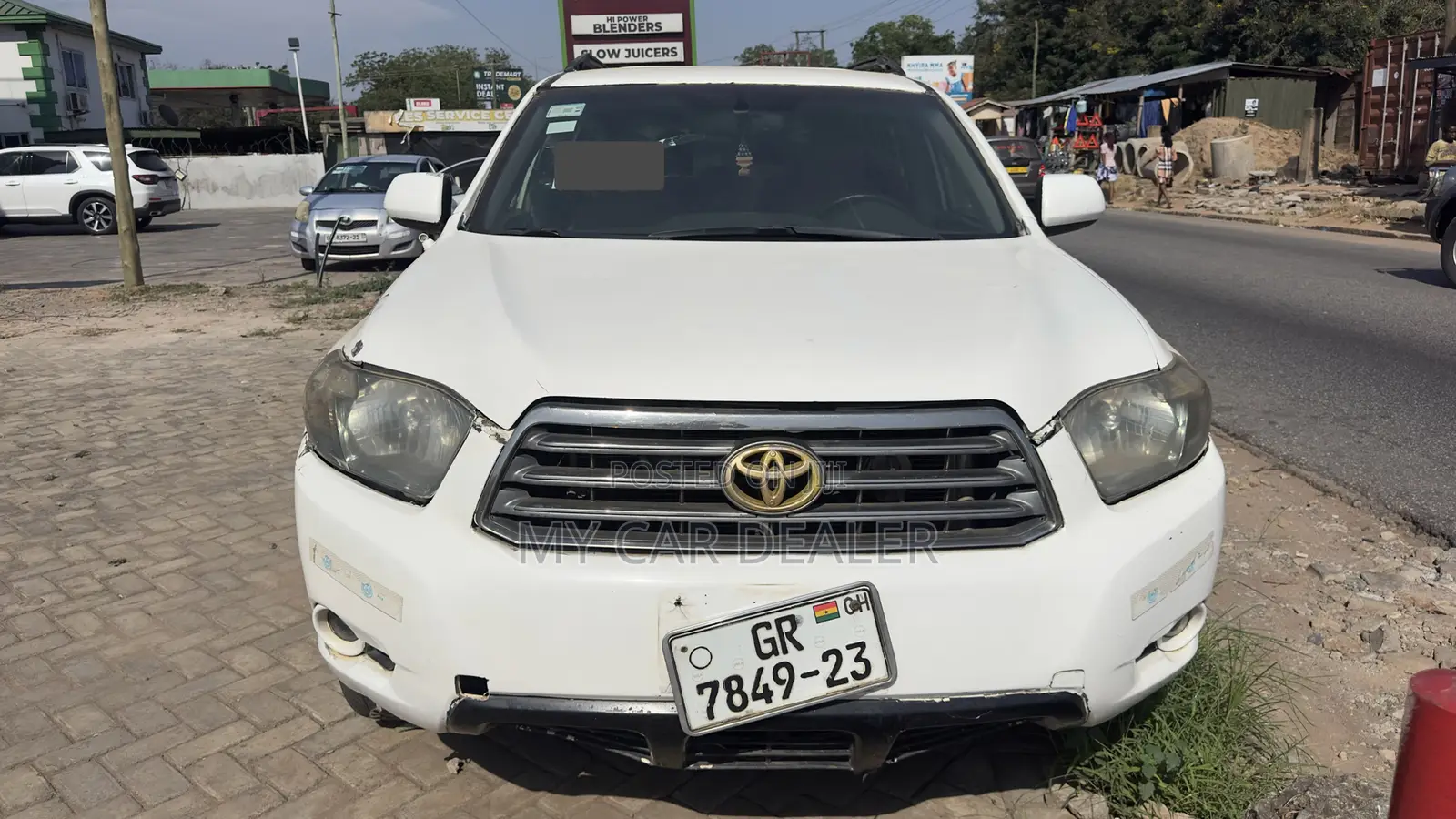 Toyota Highlander Limited 2011 White