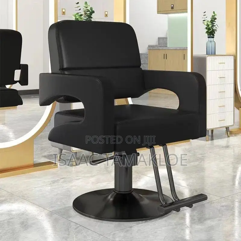 Barbershop /Salon Chairs All Black