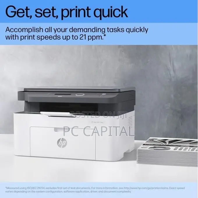 Hp Laserjet Promfp136w Multifunction Print Scan and Copy, Wifi Printer