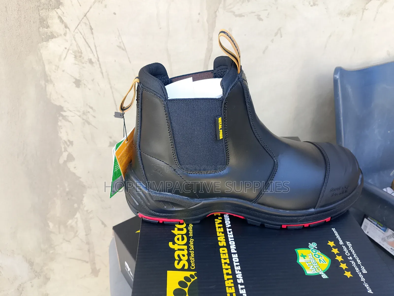 Safetoe Cow Leather, Waterproof Boots(Composite).