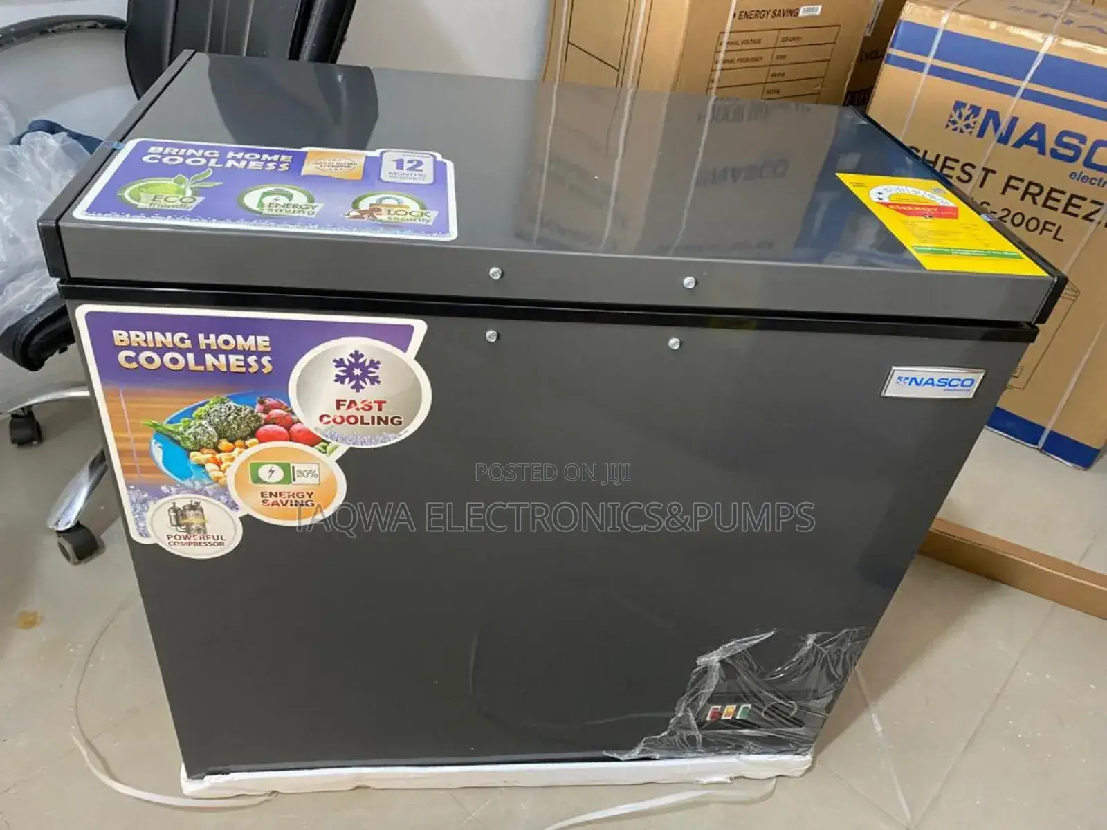 Accurate Nasco 200l Nas-250fl Chest Freezer