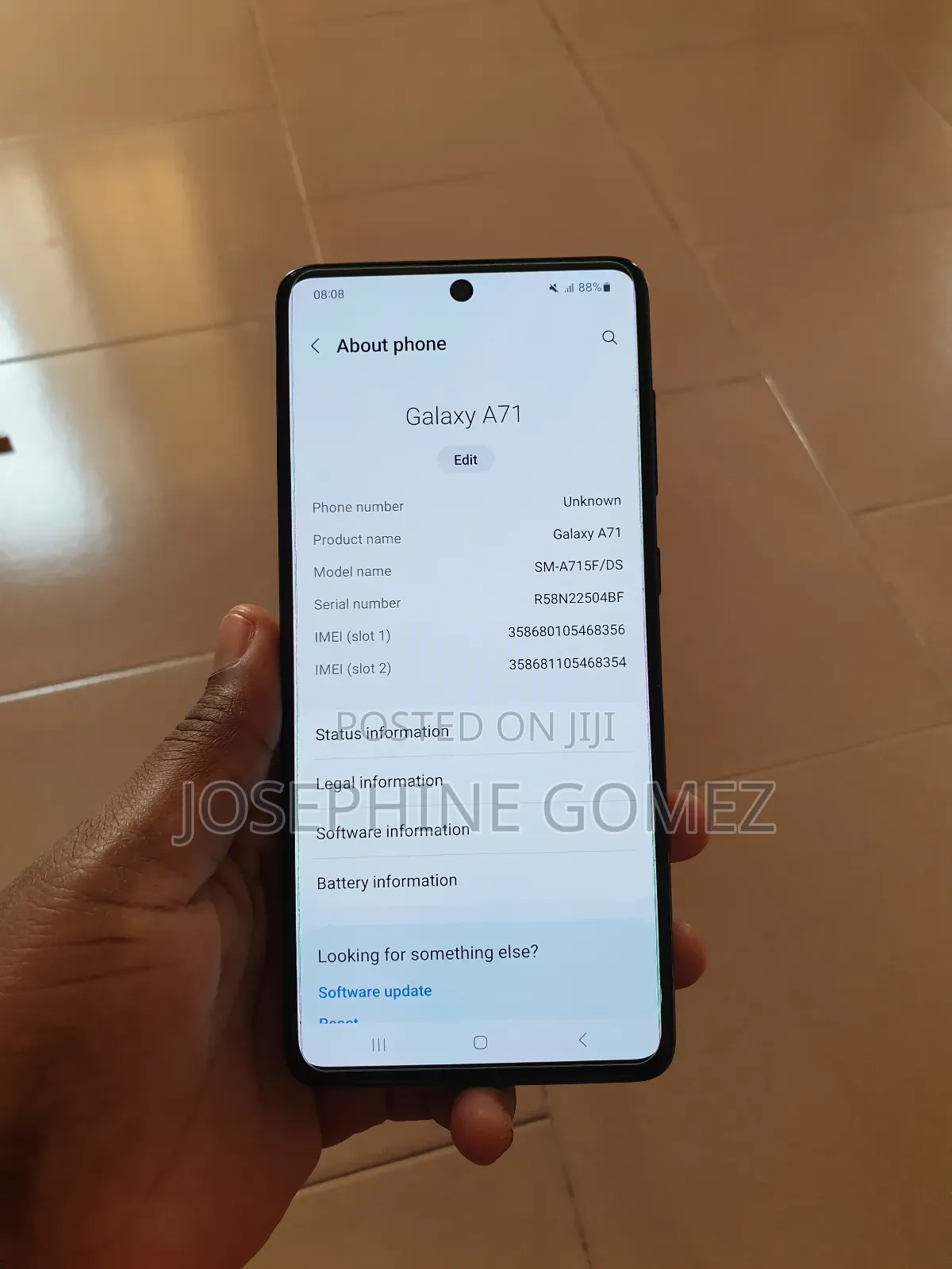 Samsung Galaxy A71 5G 128 GB Black