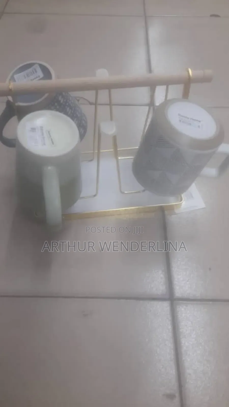 Cups Rack for Hanging Cups