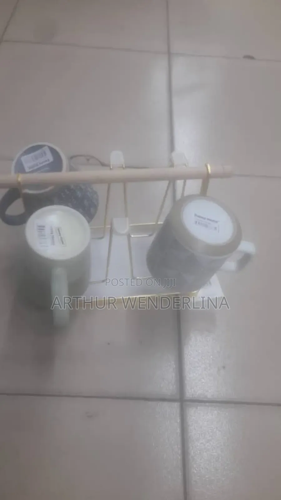 Cups Rack for Hanging Cups