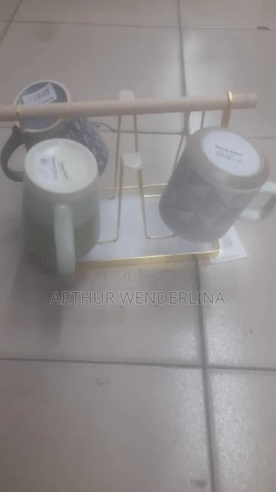 Cups Rack for Hanging Cups