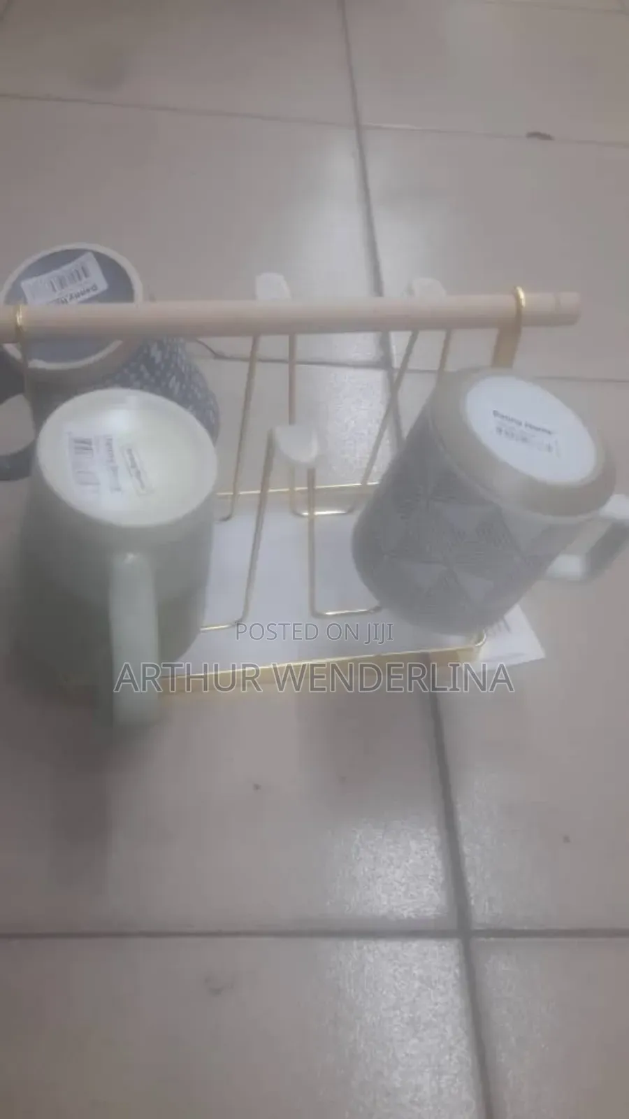 Cups Rack for Hanging Cups
