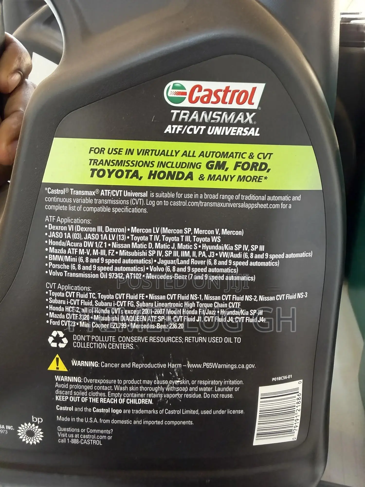Castro Transmission Atf/Cvt Universal