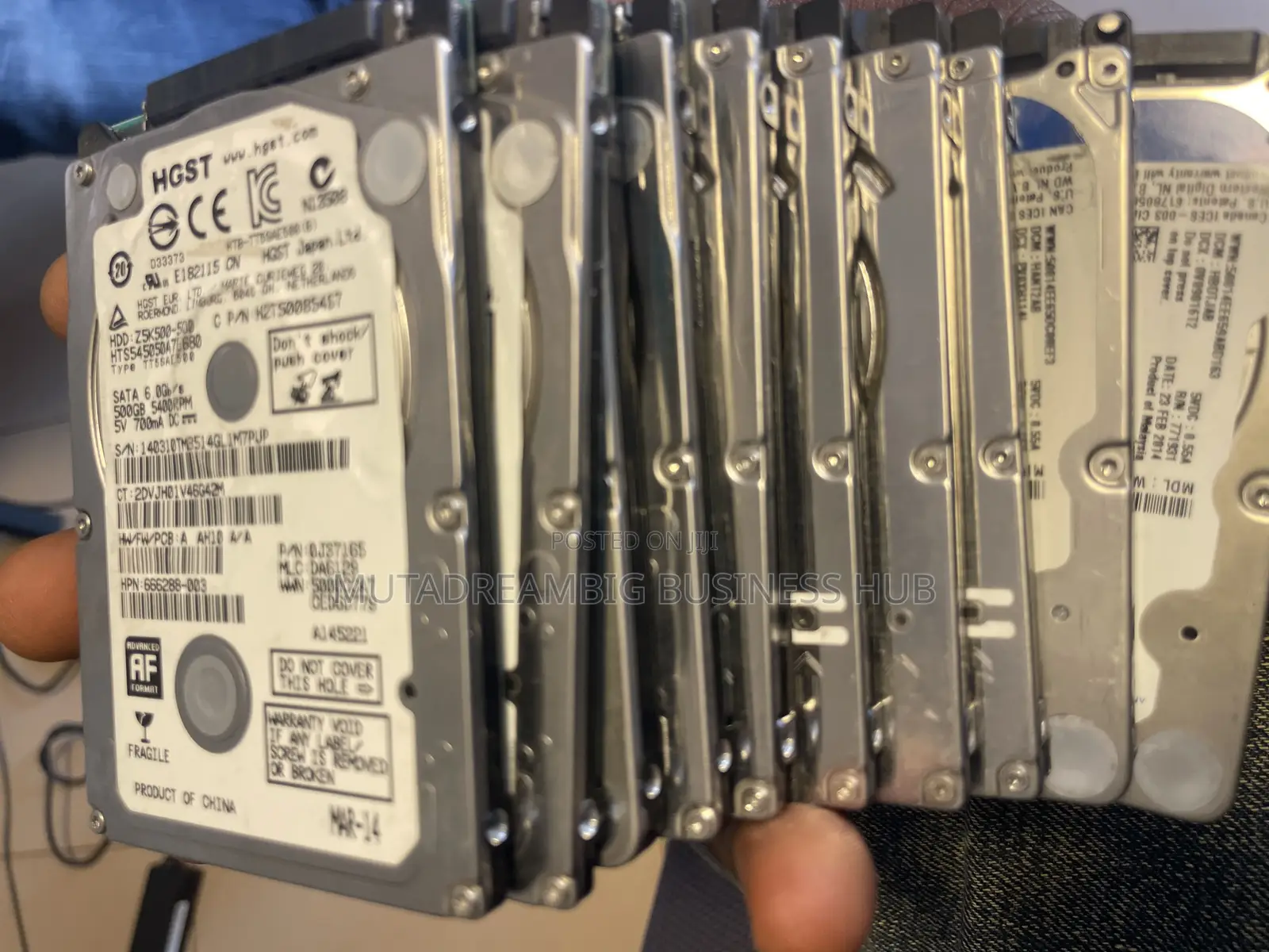 Laptop 500gb Hdd’S