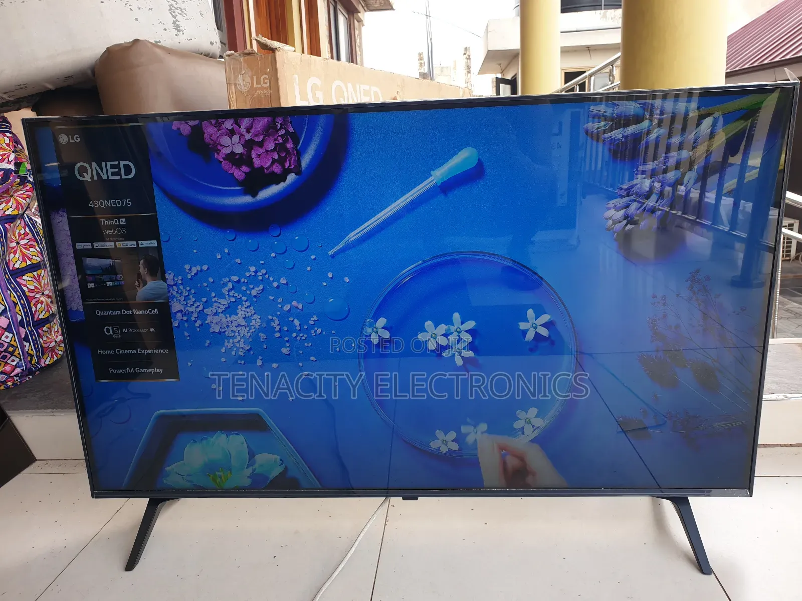 Qned 43"Lg Nanocell Uhd HDR Smart Satellite Tv