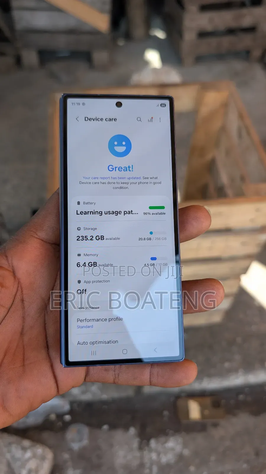 Samsung Galaxy Z Fold6 256 GB Blue