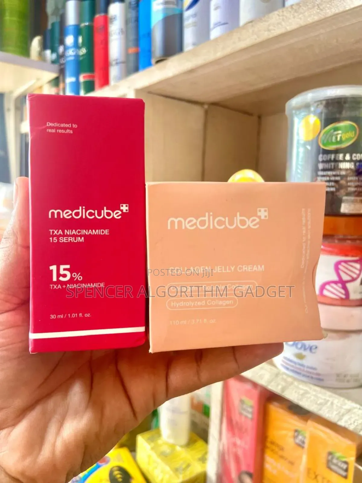 Medicube Niacinamide Serum/ Medicube Collagen Jelly Cream