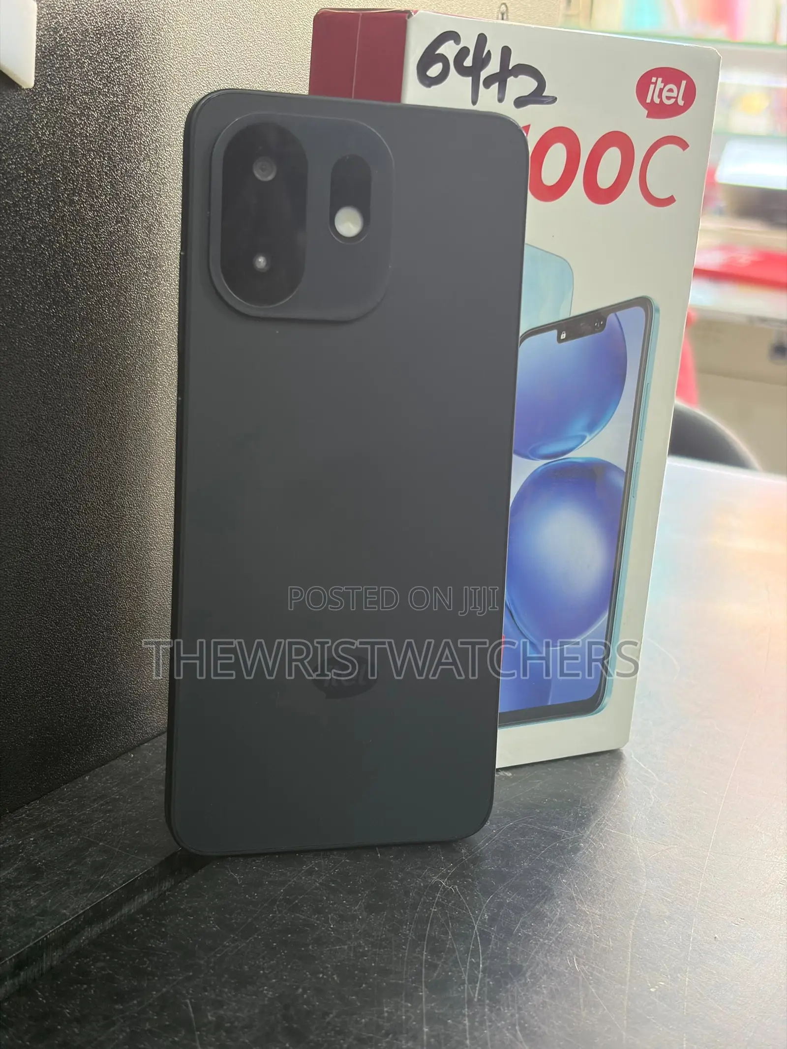 New Itel A100C 64 GB Black