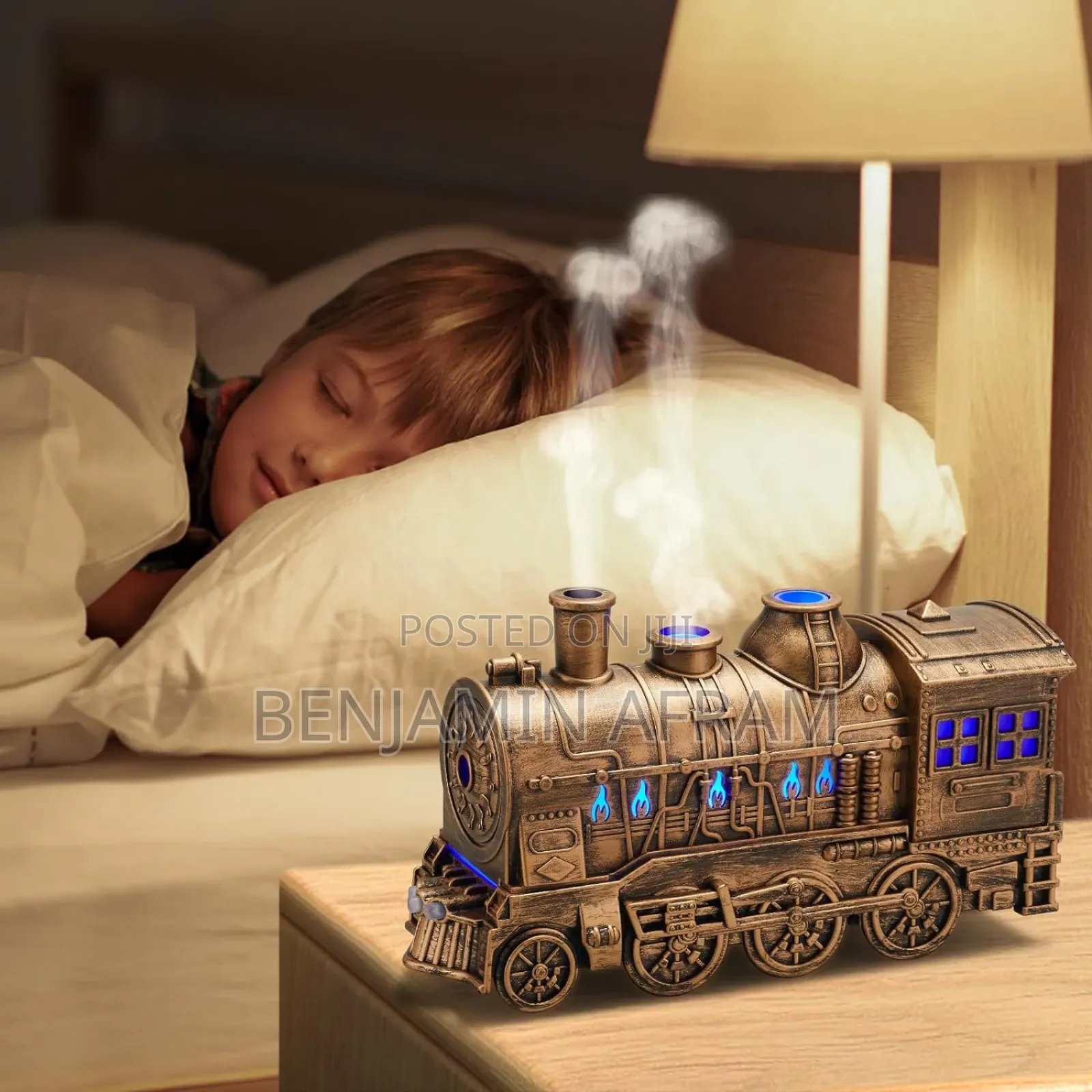 Decorative Desk Train Humidifier