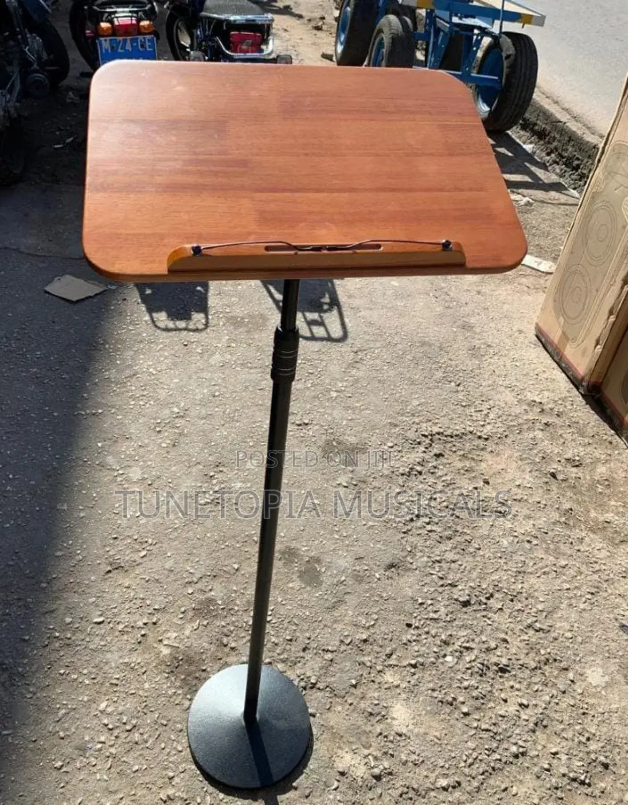 Adjustable Wooden Stand/ Pulpit
