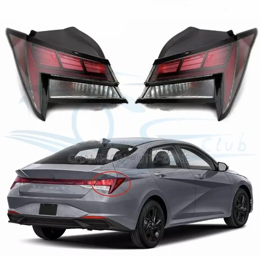 Hyundai Elantra 2021-2022-2023 Led Tail Light Pair