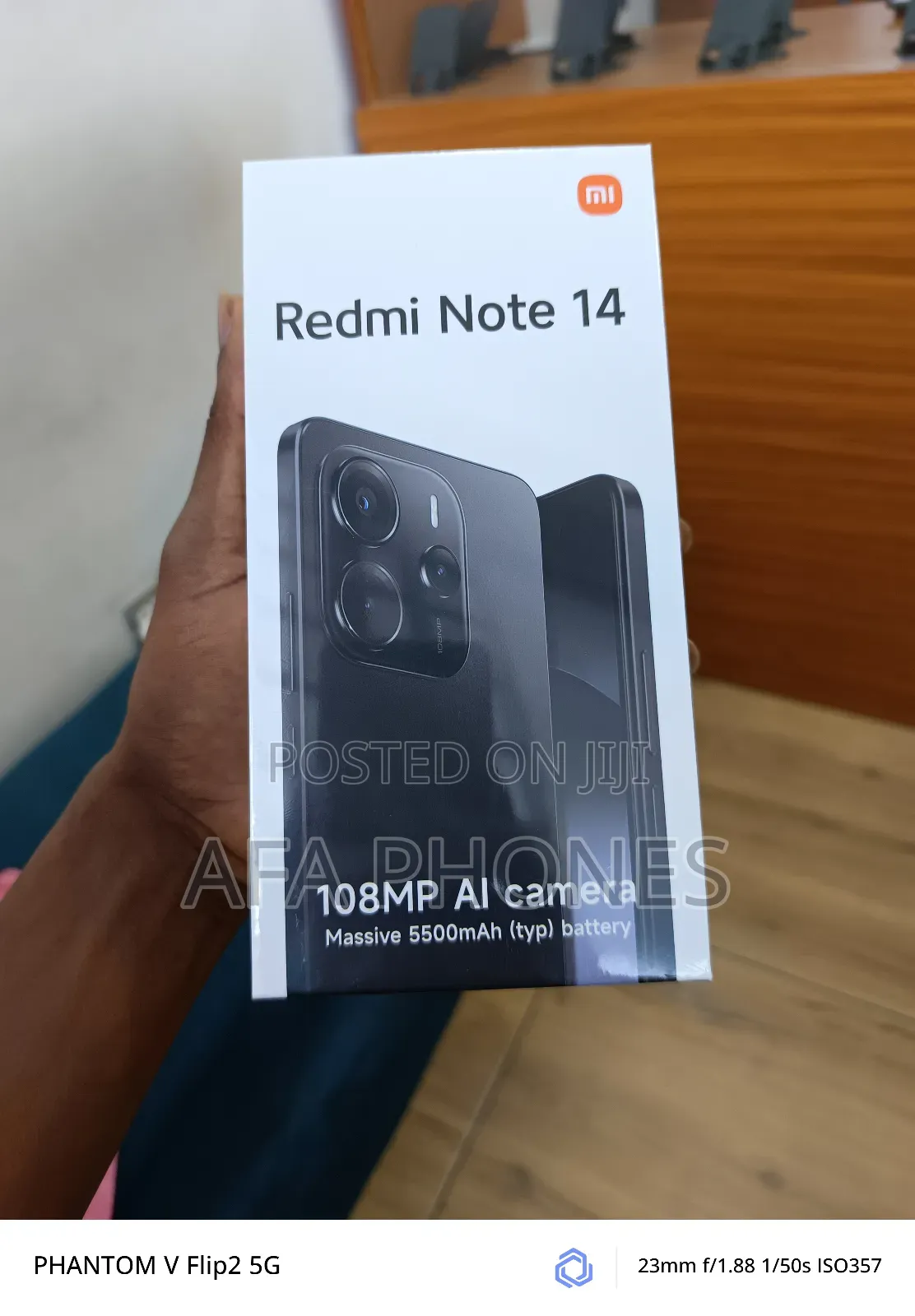 New Xiaomi Redmi Note 14 4G 128 GB Black