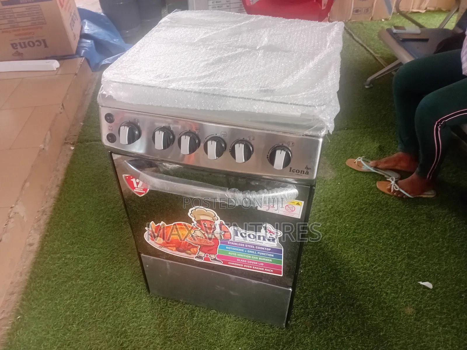 Icona 4 Burner Icona Cooker – Grab Ya Burner Now 
