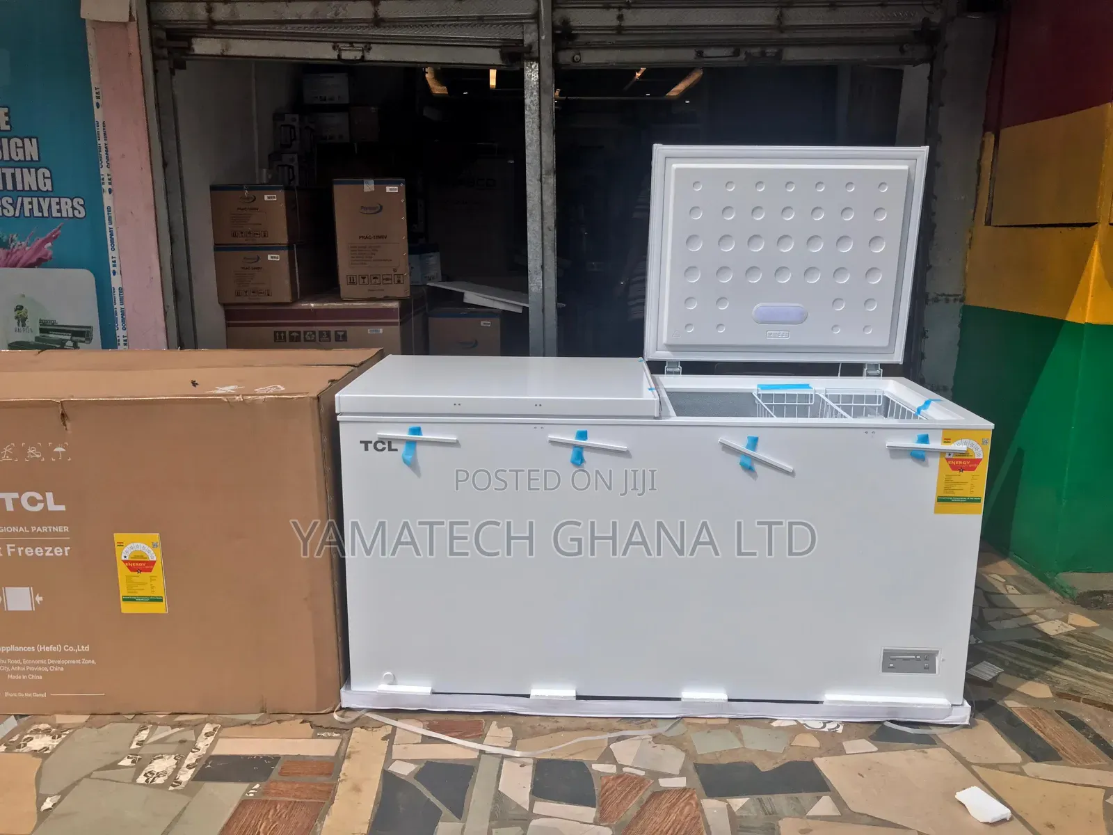 Original TCL Quality 508 Litre Double Door Chest Freezer