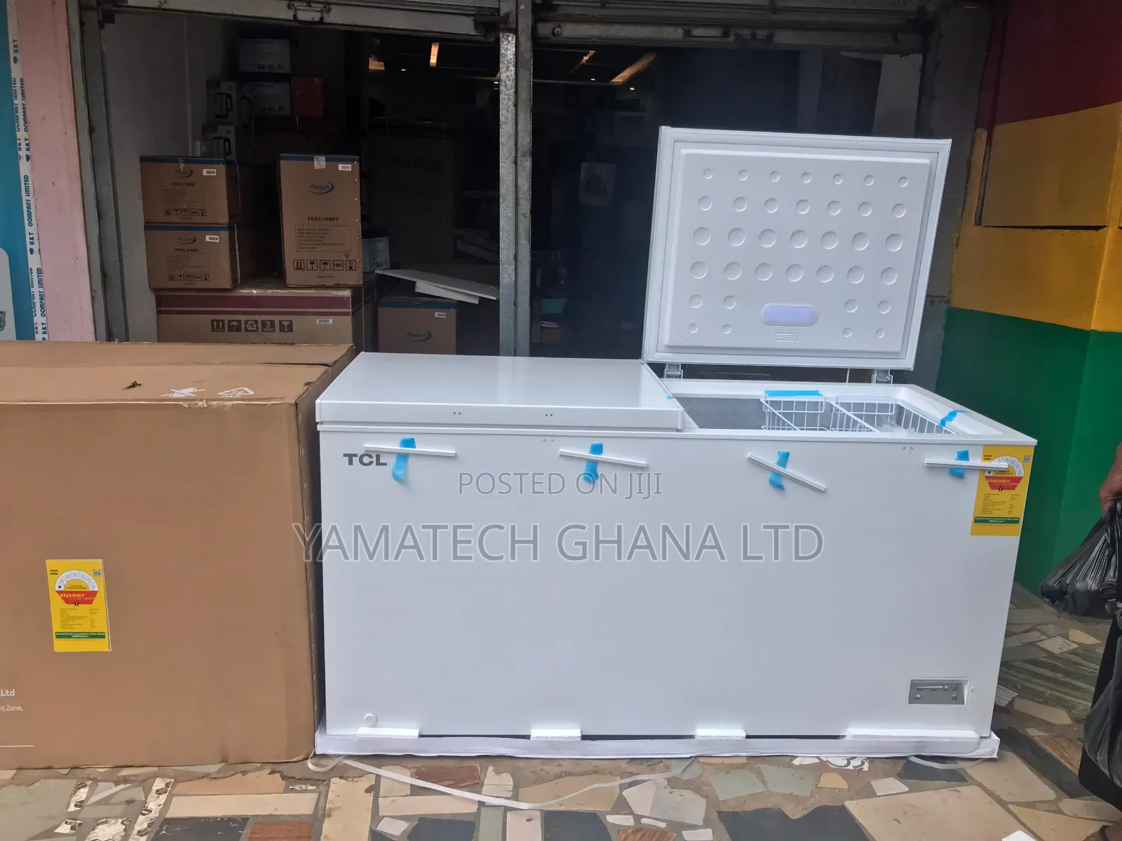 Original TCL Quality 508 Litre Double Door Chest Freezer