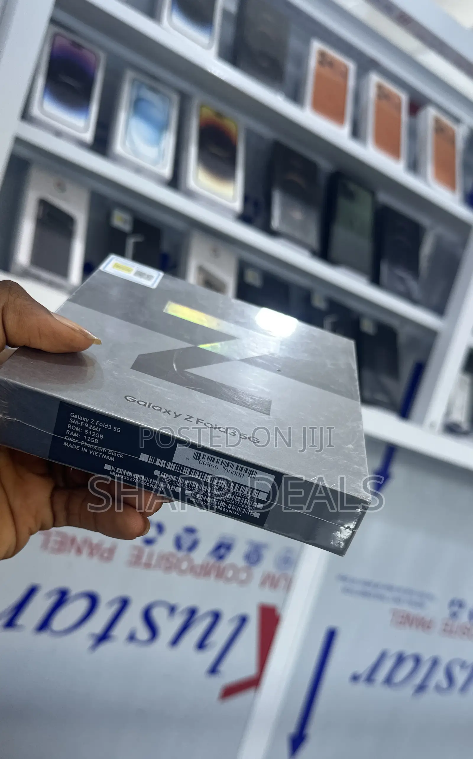 New Samsung Galaxy Z Fold 3 512 GB Black