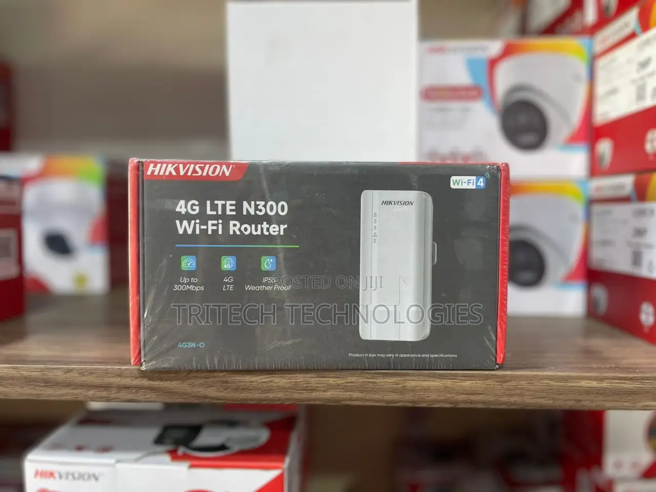 Hikvision Ds-3wr4g3n-O Outdoor 4g Lte N300 Wi-Fi Router