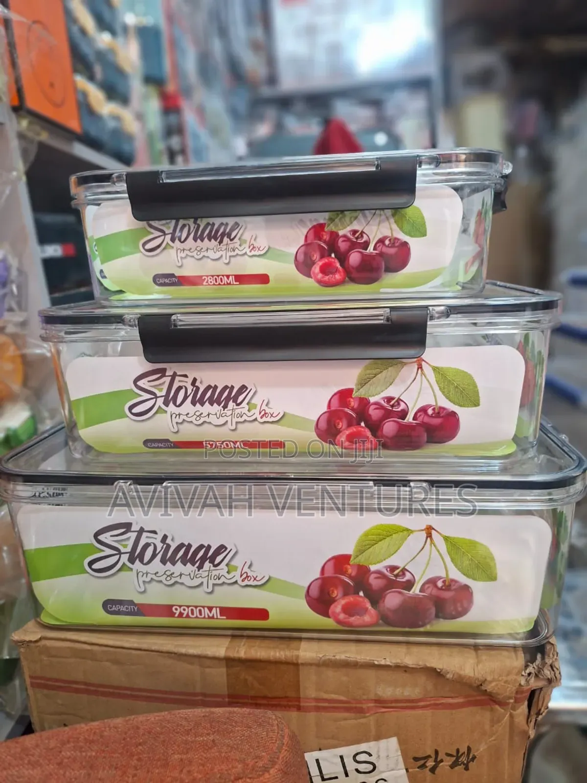 Big Acrylic Storage Bowls