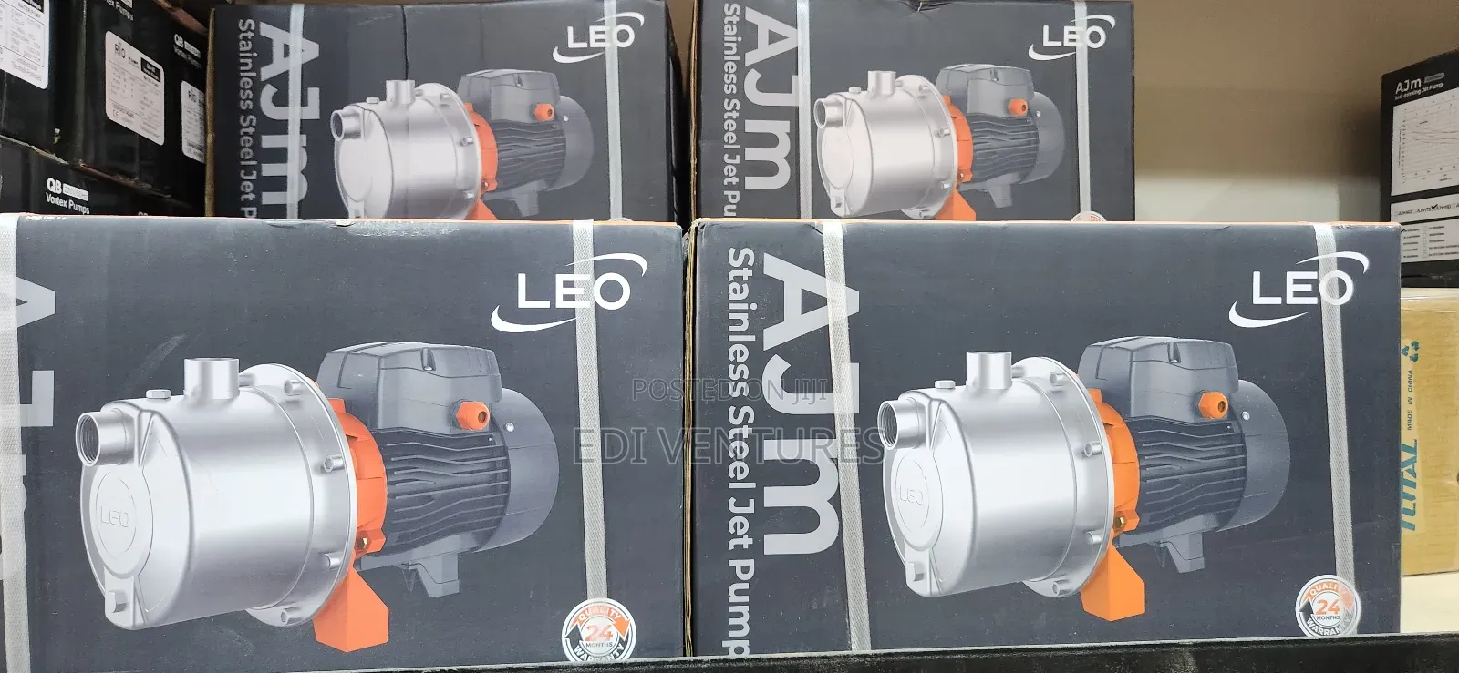 Leo 1.5hp Water Pump - Stainless