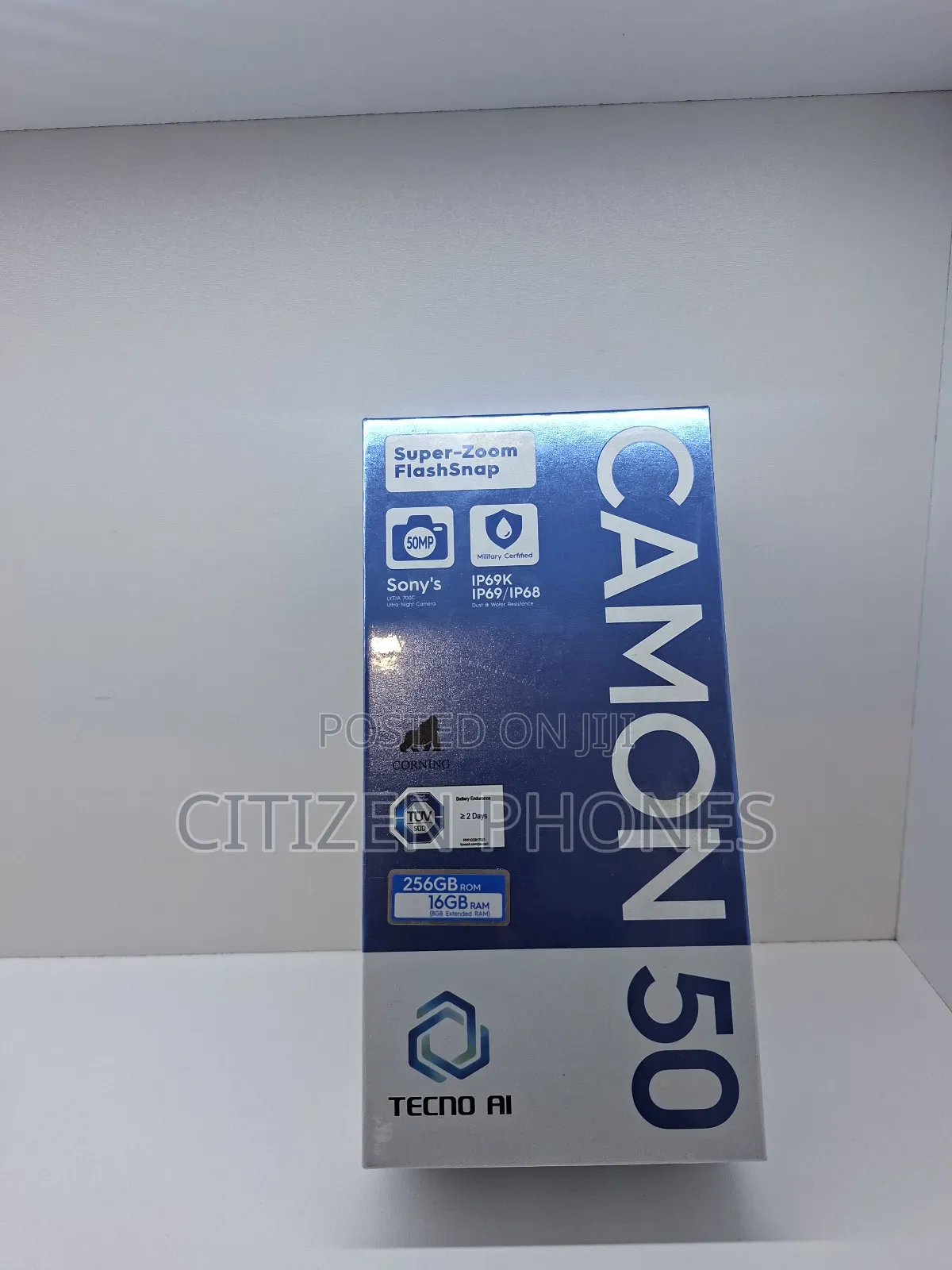 New Tecno Camon 50 256 GB Green