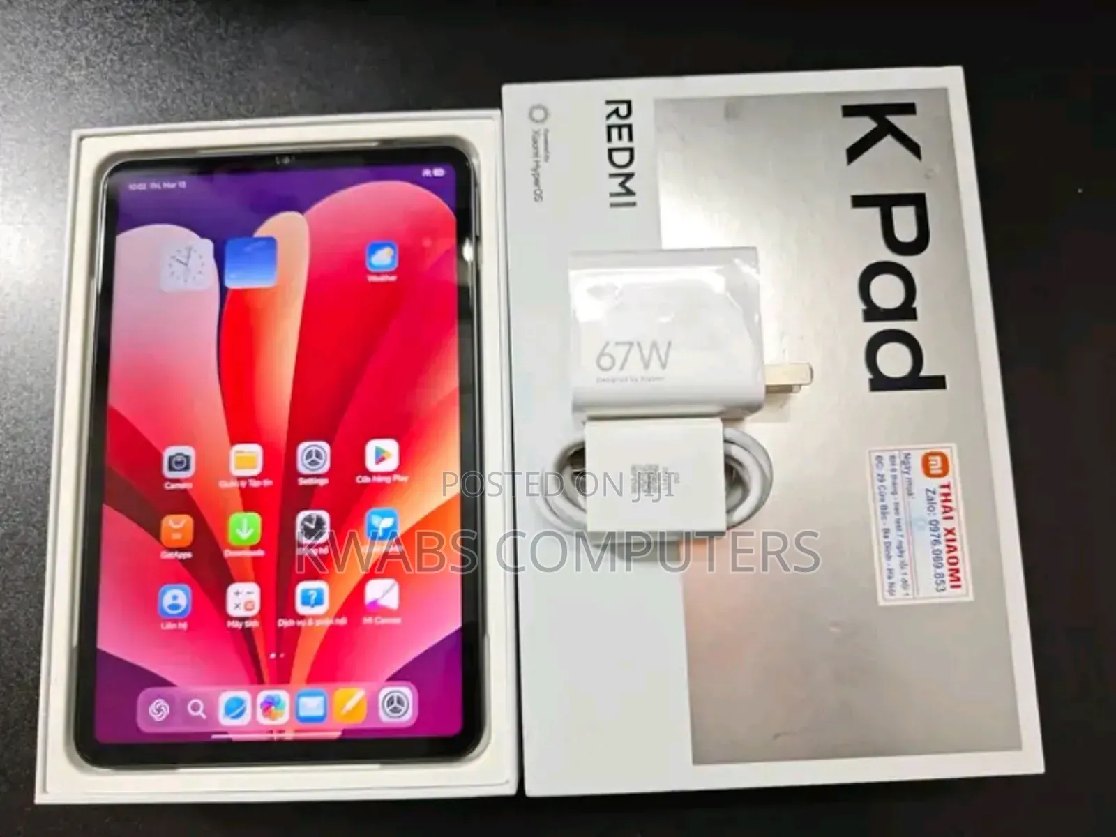 New Xiaomi Redmi Pad 256 GB Black