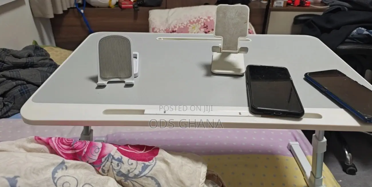 Foldable Laptop Desk for Bed Adjustable Table Breakfast Tray Desk