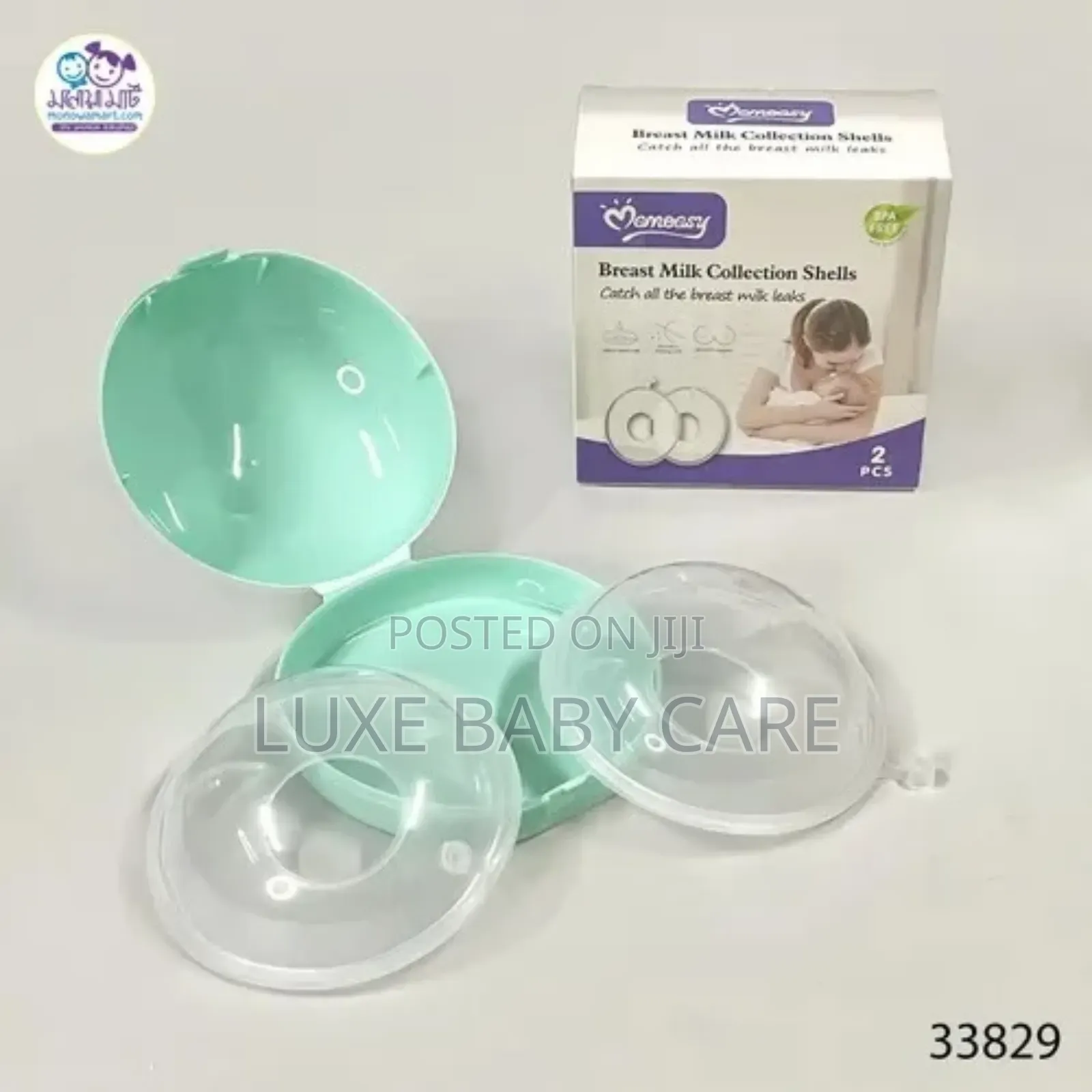 Momeasy Silicone Breast Milk Collector - 2pcs