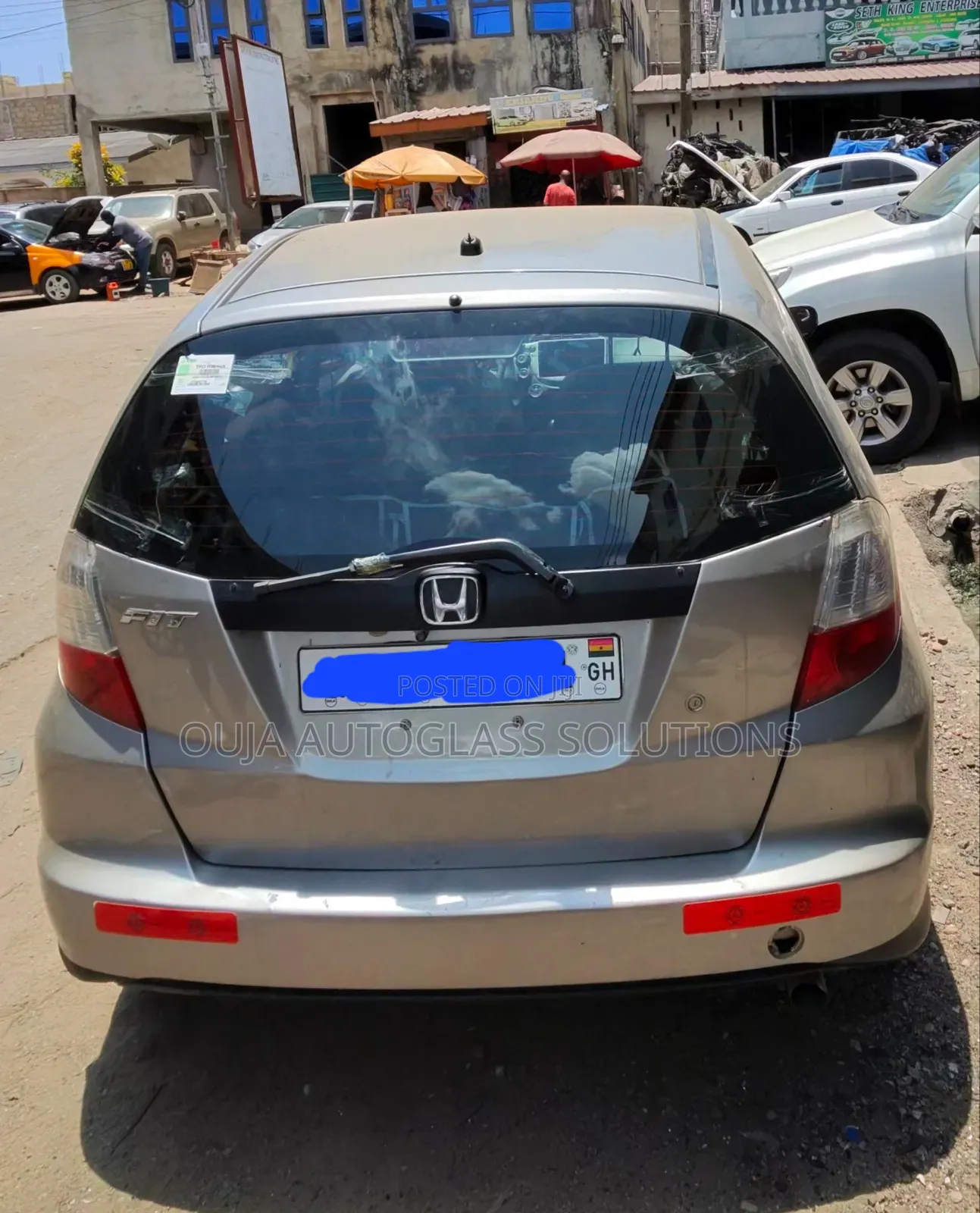 2008 - 2013 Honda Fit or Jazz Tailgate Window Back Glass Available