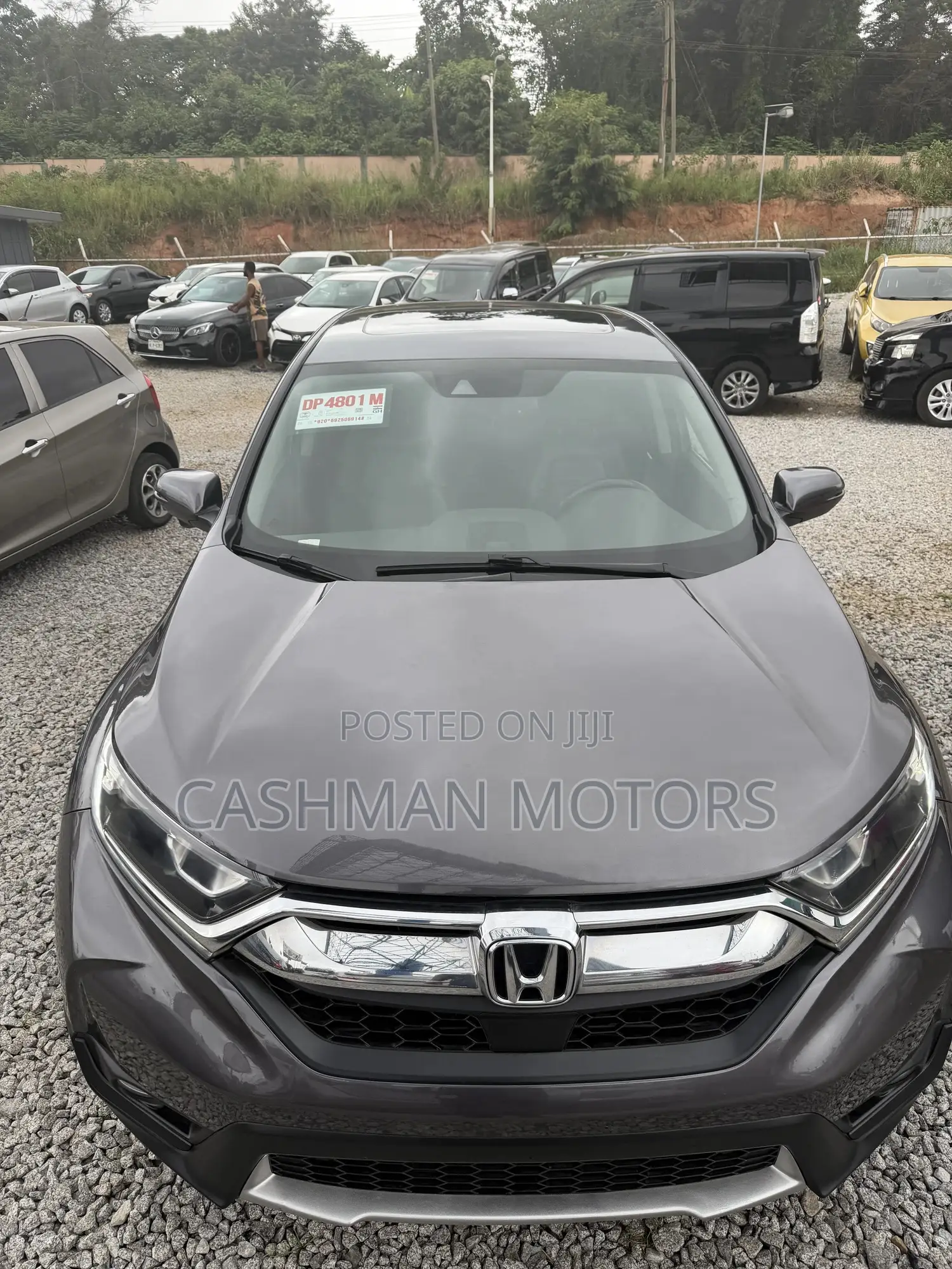 Honda CR-V EX-L 4dr SUV AWD (1.5L 4cyl CVT) 2017 Gray