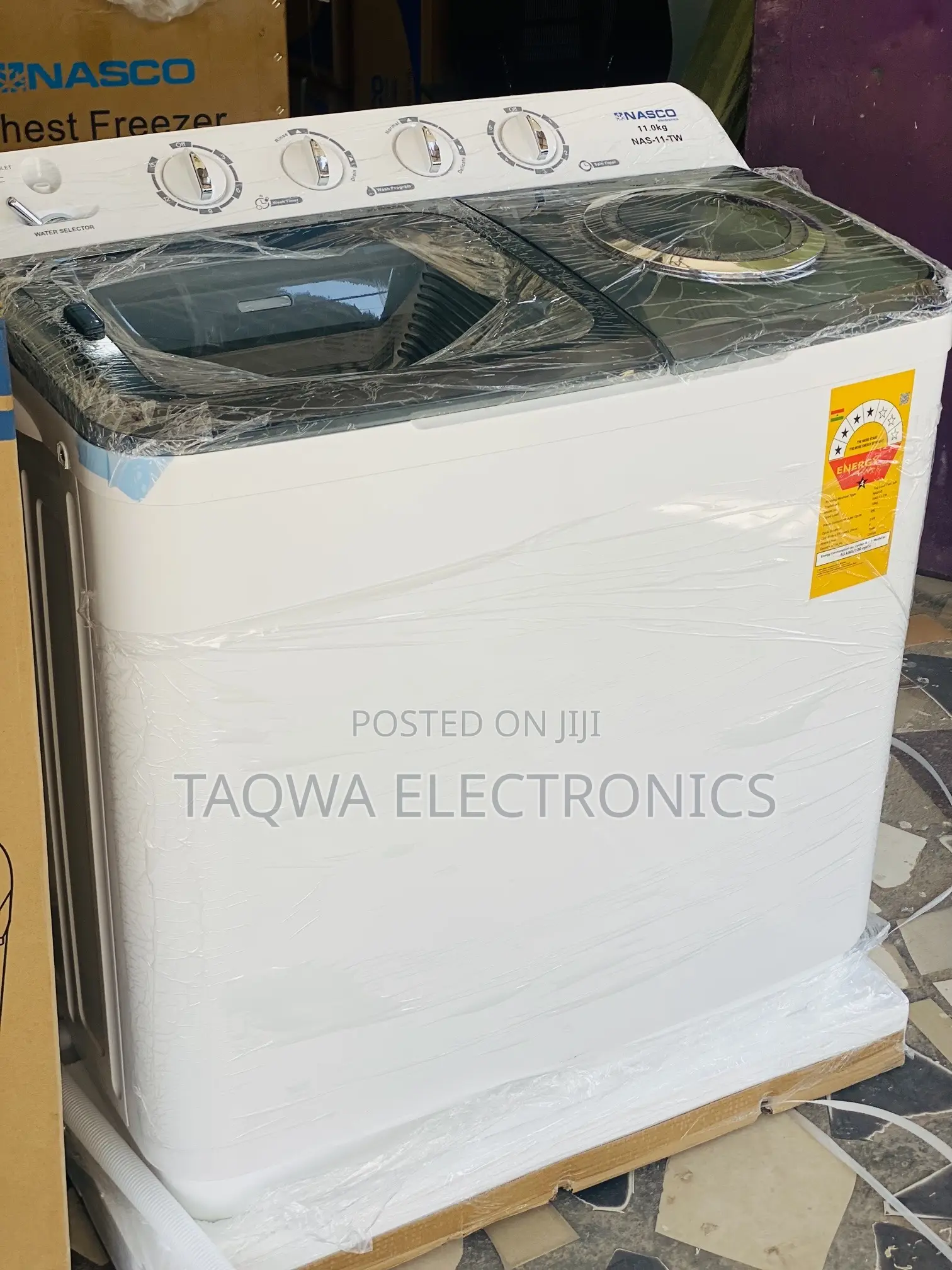 Perfect 11kg Nasco Twin Tube Washing Machine