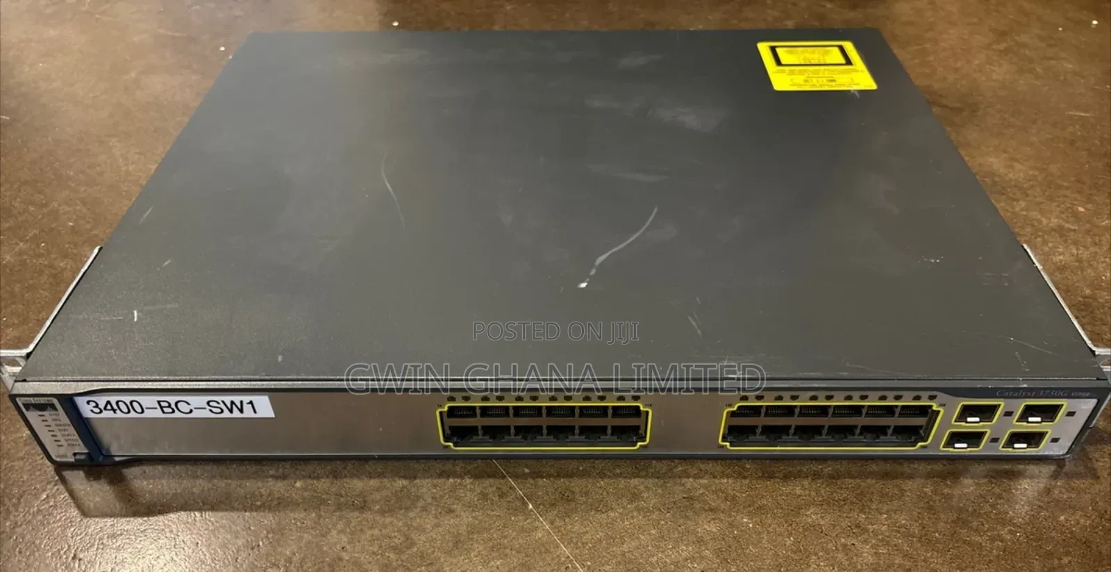 Cisco Ws-C3750g-24ts- 24port Gigabit Layer 3 Switche