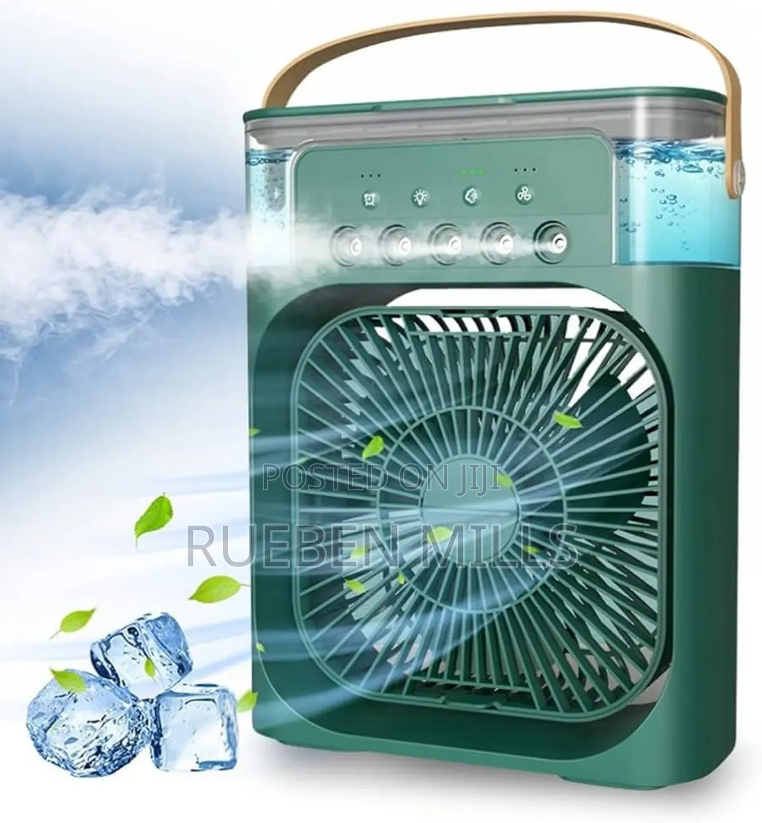 Mini Mist Ice Cooler Fan