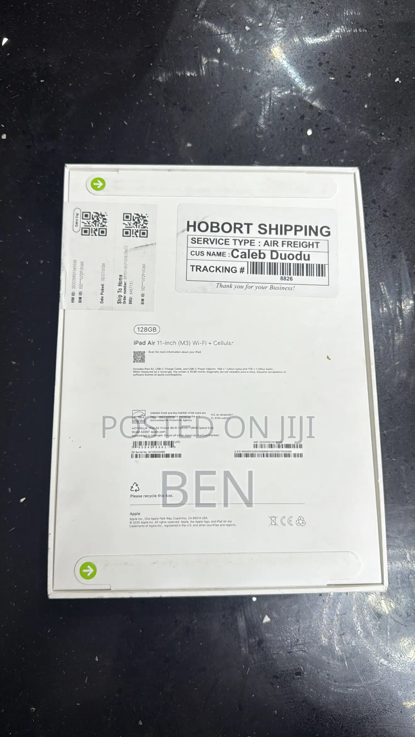 New Apple iPad Air 128 GB Gray