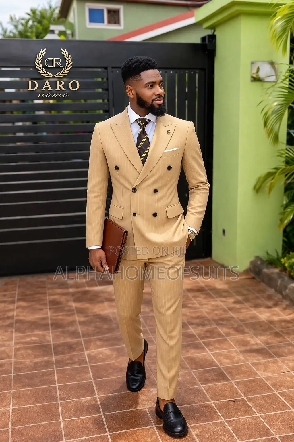 Pinstripes Breasted Suits