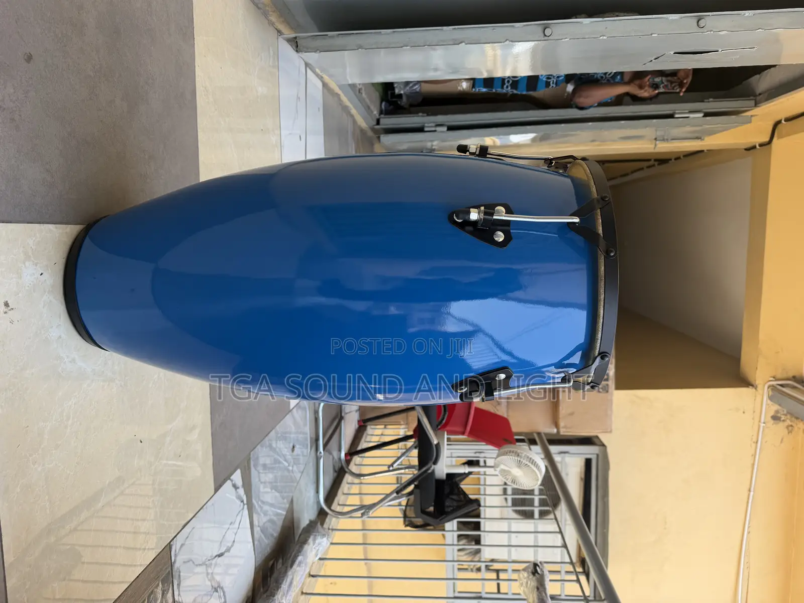 11 Inches Foreign Conga - Blue(Fibre)